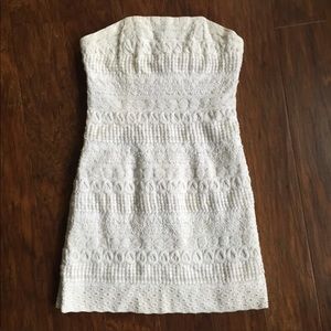 Strapless white Lilly Pulitzer size 2 dress